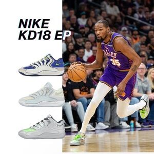 New US 15 Nike Men’s shoes KD18 Basketball Shoes